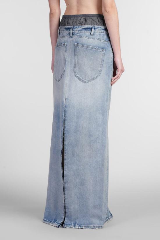 25SS 마르지엘라 스커트 415223 S51MI0006S30383 BLUE - MAISON MARGIELA