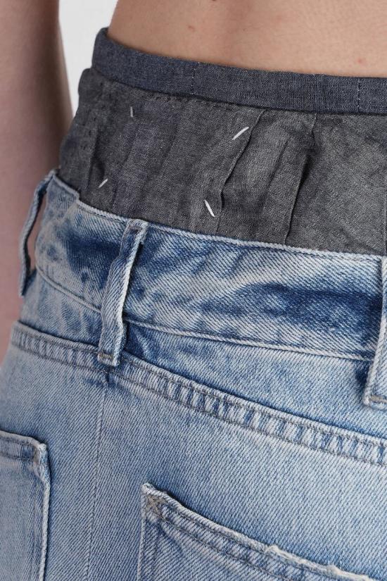 25SS 마르지엘라 스커트 415223 S51MI0006S30383 BLUE - MAISON MARGIELA