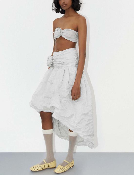  미스타 플랫 슈즈 Miista Yeida 버터 발레리나 - MIISTA