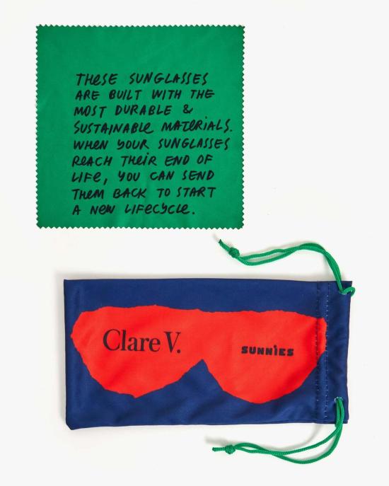  클레어 브이 안경 클레어 V. 소피아 선글라스 블러셔 - CLEARE V.
