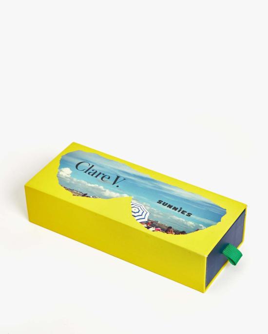  클레어 브이 안경 클레어 V. 소피아 선글라스 블러셔 - CLEARE V.