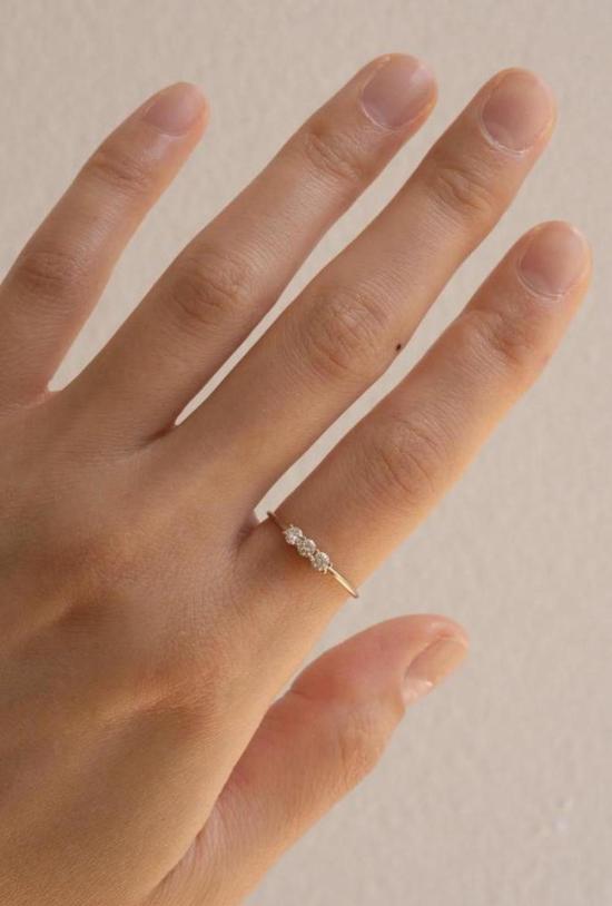  제니 권 디자인스 반지 제니 권 디자인 3S 다이아몬드 - JENNIE KWON DESIGNS