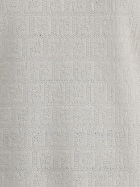 26SS 펜디 반팔 티셔츠 FZXD57AUZR F0ZNM WHITE - FENDI