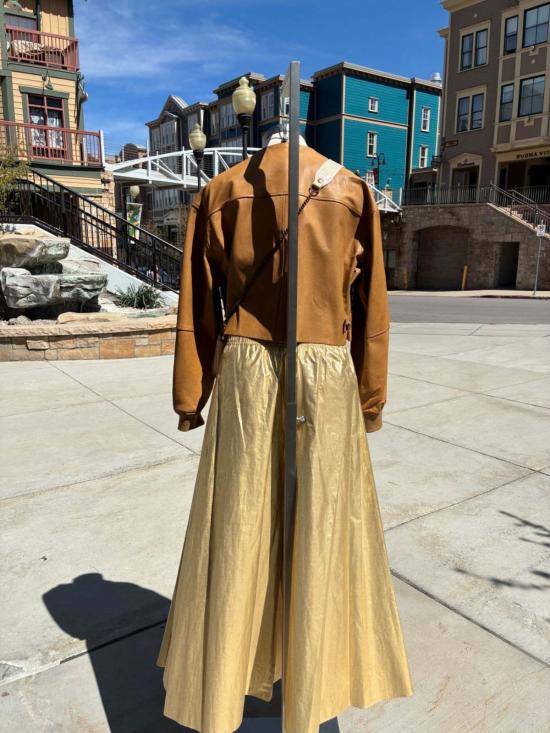  알리지 가죽 자켓 알리시 크롭 빈티지 가죽 재킷 - ALYSI