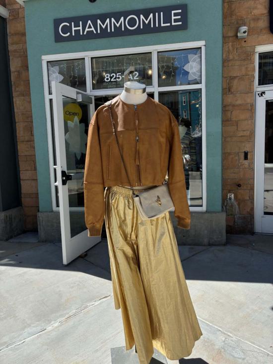  알리지 가죽 자켓 알리시 크롭 빈티지 가죽 재킷