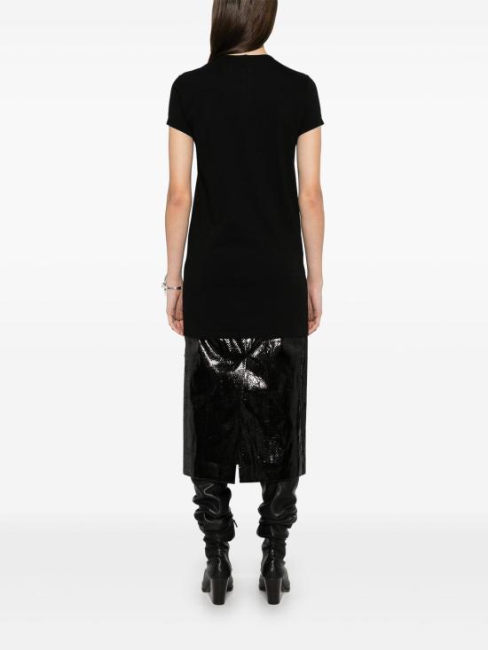  릭 오웬스 반팔 티셔츠 RP01E7203JA09 Black - RICK OWENS