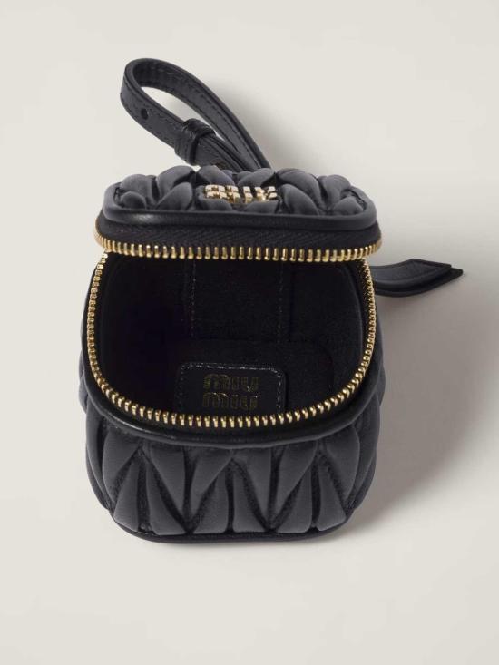  미우미우 키링 5TL527AFPPF0002 Black - MIU MIU