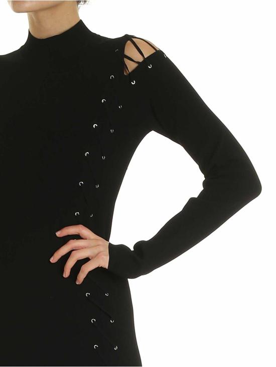  알렉산더 맥퀸 롱 원피스 550434RNK201000 Black - ALEXANDER MCQUEEN