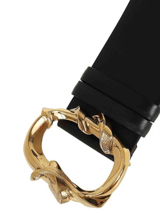 25FW 알렉산더 맥퀸 벨트 7975311BR0T1000 Black - ALEXANDER MCQUEEN