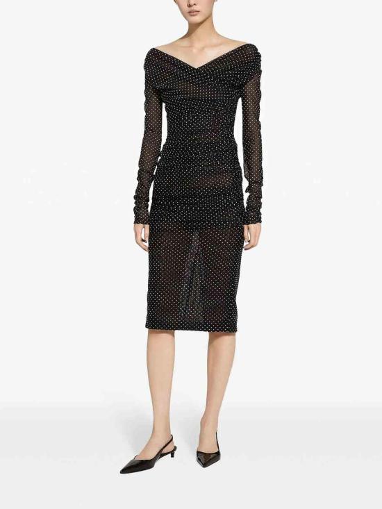 25FW 돌체앤가바나 미디 스커트 F6JIYTFSRP1HN56W Black - DOLCE & GABBANA