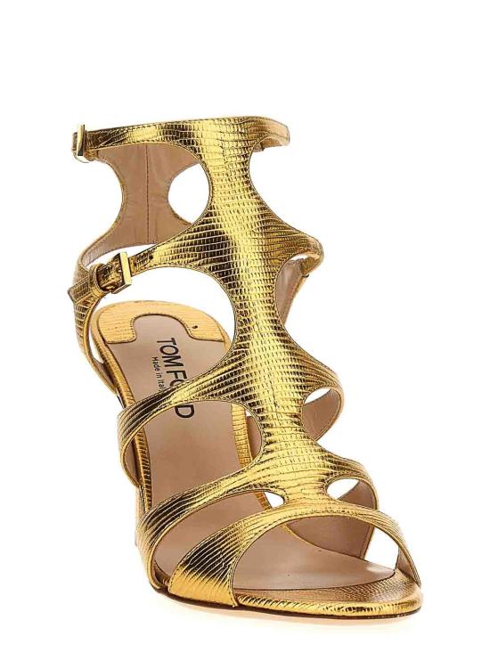  톰포드 샌들 W3623LCL232G1Y023 Gold - TOMFORD