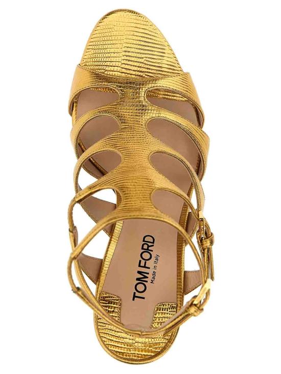  톰포드 샌들 W3623LCL232G1Y023 Gold - TOMFORD