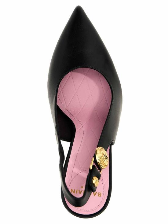  발망 힐/펌프스 DN1UK047LVIT0PA Black - BALMAIN