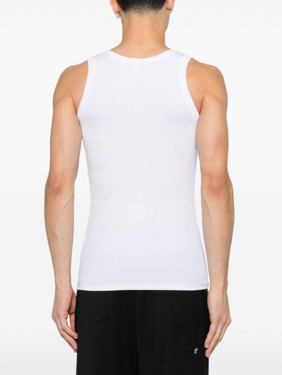  알렉산더 맥퀸 민소매 티셔츠 815098QXAA99000 White - ALEXANDER MCQUEEN