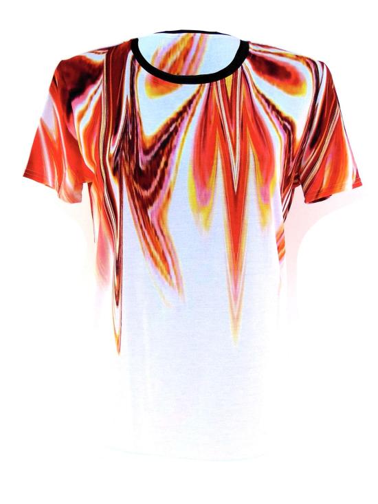  마리아 엔리카 나르디 반팔 티셔츠 TS170L50068ORWH Orange