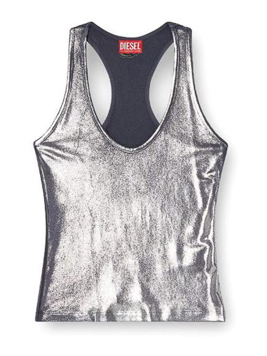  디젤 민소매 티셔츠 A162380HQAI81E Silver