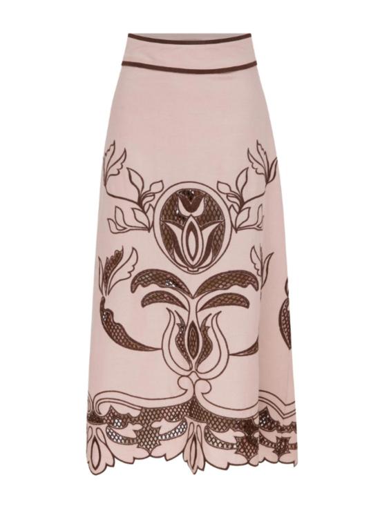  Lug Von Siga 롱 스커트 Rosalie 스커트 핑크
