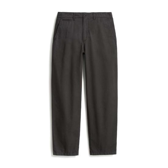  포터리 치노 팬츠 헤링본 오버다이드 오피서  차콜