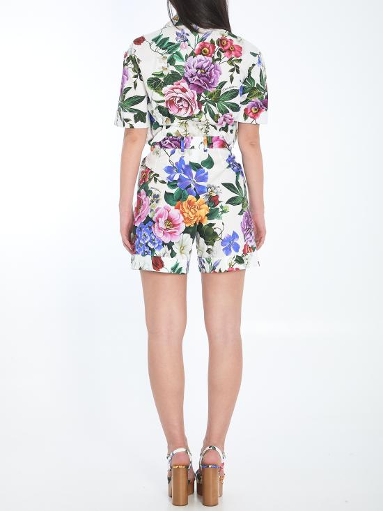 25SS 돌체앤가바나 숏팬츠 FTC9RT WHITE - DOLCE & GABBANA