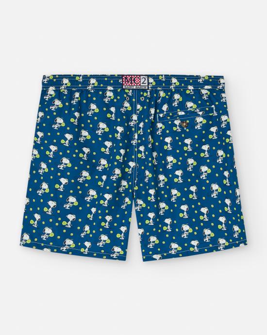 25SS 세인트바쓰 스윔팬츠 LIG0003 03662H SNOOPY PADEL MINI 61 Blue - MC2 SAINT BARTH