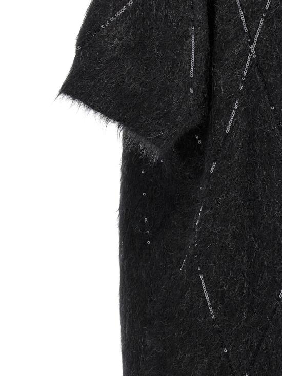 25SS 브루넬로 쿠치넬리 미디 원피스 MBP110A94CA256 Gray - BRUNELLO CUCINELLI