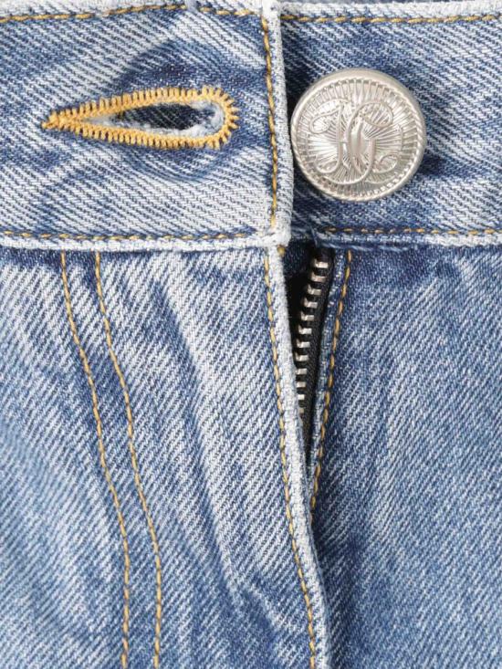 25SS 지방시 데님 팬츠 BW515P5ZIG 457Blue Denim DENIM DARK BLUE - GIVENCHY