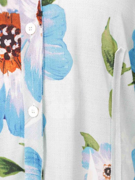 25SS 아크네 스튜디오 긴팔 티셔츠 FN WN BLOU001121AC0718 BQCMULTI BLUE FLORAL - ACNE STUDIOS