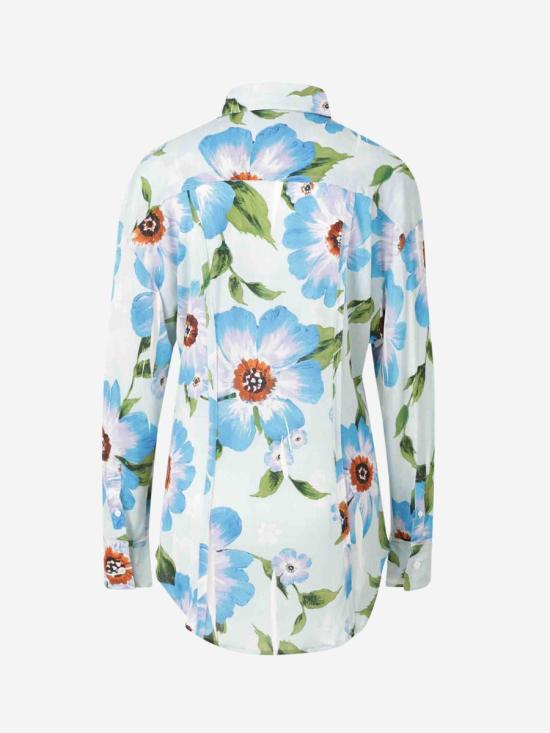 25SS 아크네 스튜디오 긴팔 티셔츠 FN WN BLOU001121AC0718 BQCMULTI BLUE FLORAL - ACNE STUDIOS