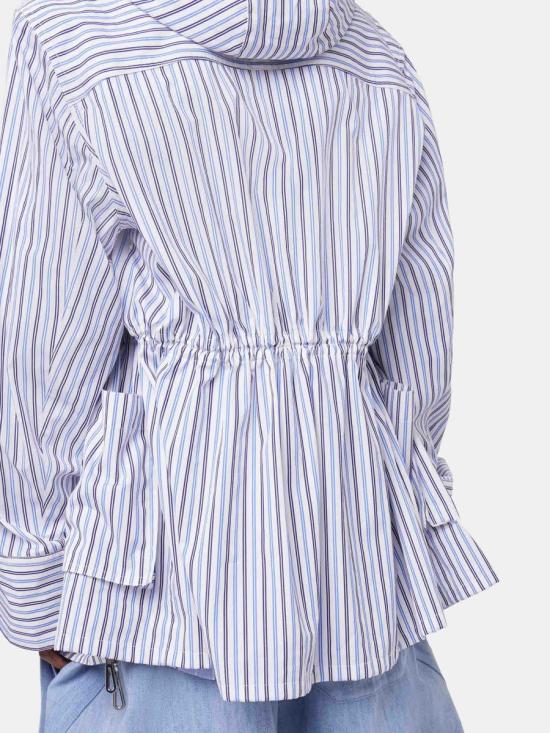 25SS 파코라반 자켓 25ECVE017CO0579100 COTTON STRIPESWV266 BLUE - PACO RABANNE