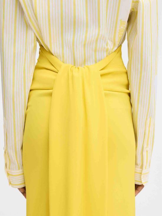 25SS 자크뮈스 의류 251SK075 162196 VISCOSE 4 ELASTHANNE 250YELLOW - JACQUEMUS