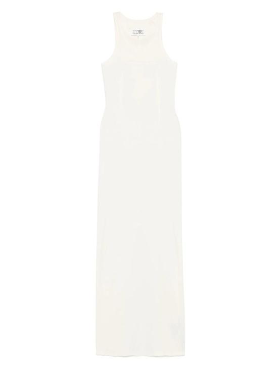 25SS MM6 메종마르지엘라 롱 원피스 S62DG0048M20108 59422 151 VANILLA YELLOW Yellow