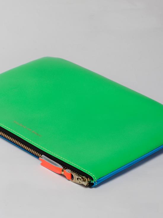 25FW 꼼데가르송 지갑 SA5100SF B GR BLUE GREEN - COMME DES GARCONS