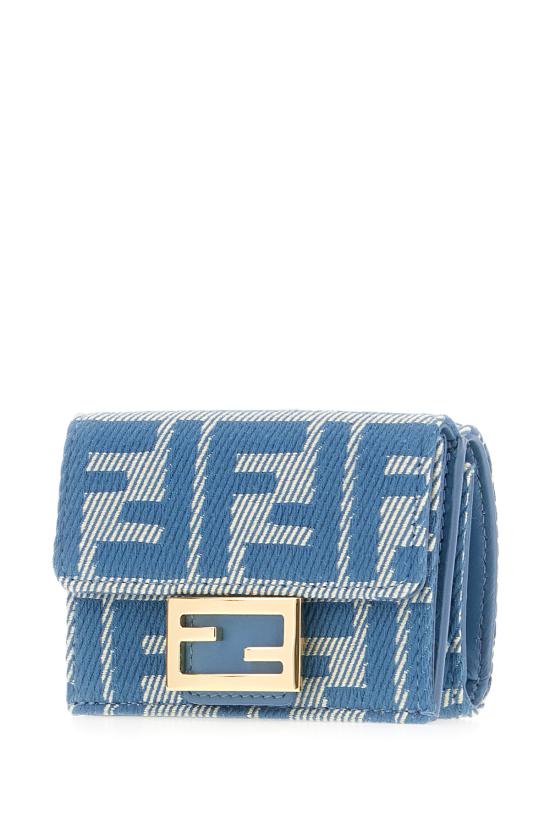 25SS 펜디 지갑 8M0395AUNJ F1SKL DENIM - FENDI