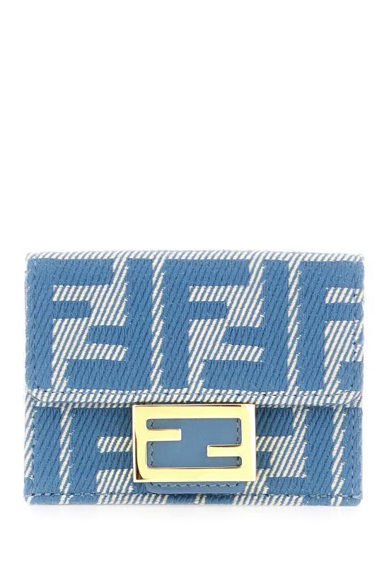 25SS 펜디 지갑 8M0395AUNJ F1SKL DENIM