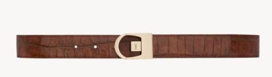 25SS 생로랑 레귤러 벨트 828728 AAEYA 9190