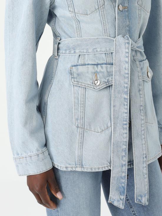 25SS 리우조 자켓 UA5218D0238 78856 blue denim - LIU JO