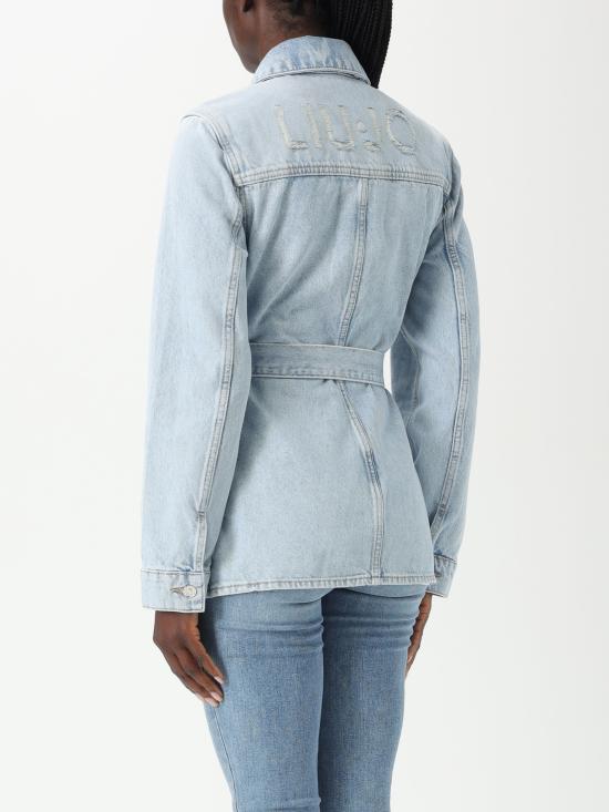 25SS 리우조 자켓 UA5218D0238 78856 blue denim - LIU JO