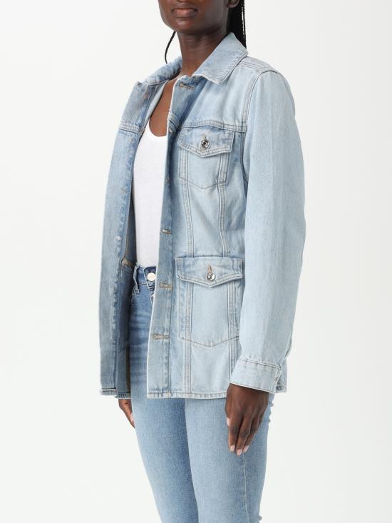 25SS 리우조 자켓 UA5218D0238 78856 blue denim - LIU JO