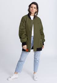 25SS Bombers 자켓 MA203 UNISEX KHAKI MILITARE Militare