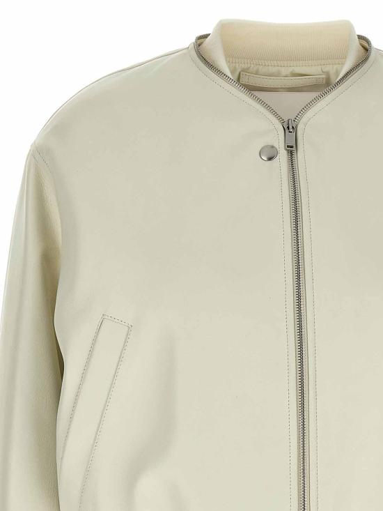  질샌더 봄버 자켓 J04BN0104J07173102 White - JIL SANDER