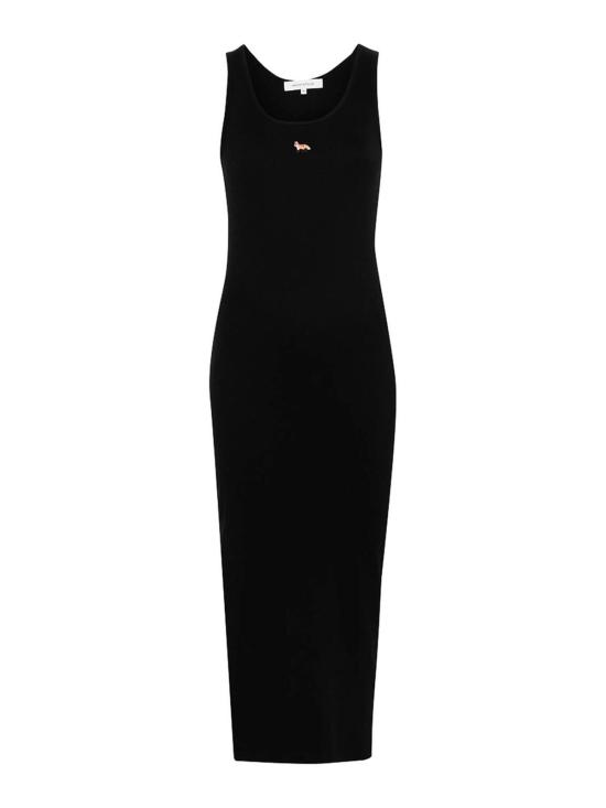  메종키츠네 롱 스커트 MW01602KJ0125 Black