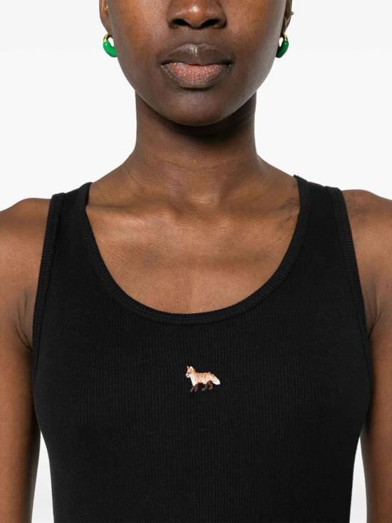  메종키츠네 롱 스커트 MW01602KJ0125 Black - MAISON KITSUNE