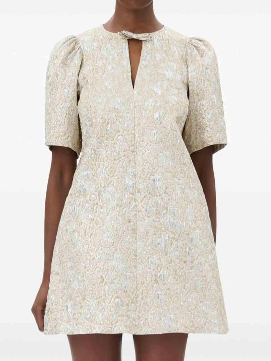  가니 반팔 티셔츠 W0036012 Silver - GANNI