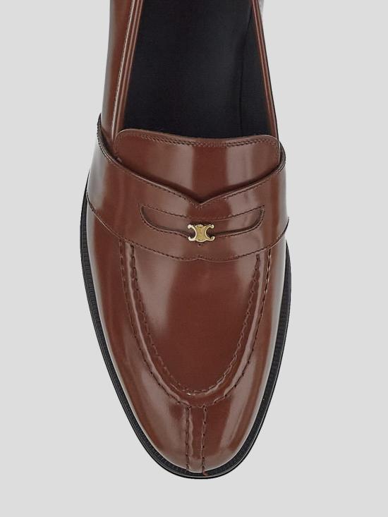 25SS 셀린느 플랫 슈즈 35489 3602C27FX Fox red - CELINE