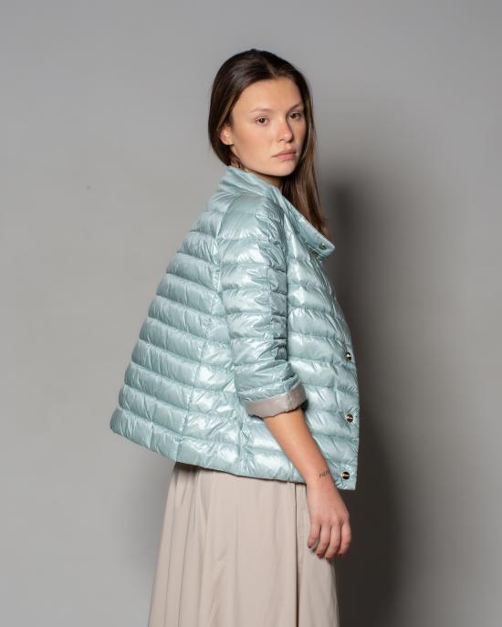 25SS 에르노 숏패딩 PI0769D 12017Z 9094 Beige celeste - HERNO