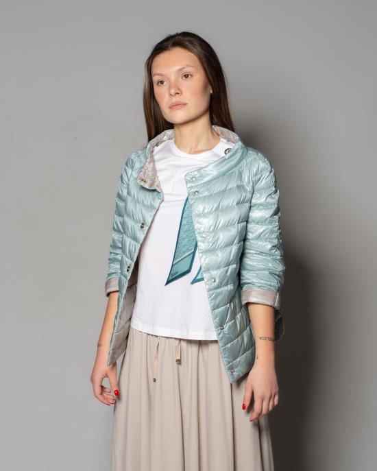 25SS 에르노 숏패딩 PI0769D 12017Z 9094 Beige celeste - HERNO