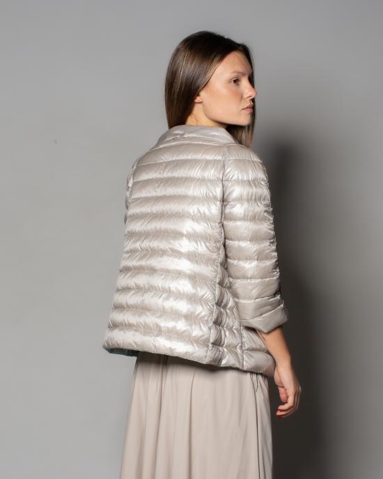 25SS 에르노 숏패딩 PI0769D 12017Z 9094 Beige celeste - HERNO