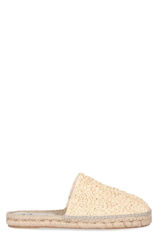 25SS 마네비 뮬/슬리퍼 H36MH RAFFIANATURAL Beige