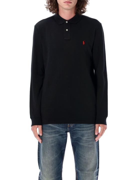 25FW 폴로 랄프로렌 클래식 핏 코튼 폴로 셔츠  25A710680790 045 BLACK