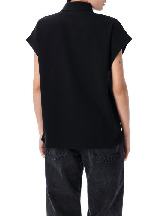 25SS 생로랑 반팔 티셔츠 824091Y37HC 1000 BLACK - SAINT LAURENT